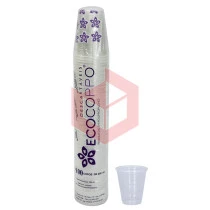 Copo Ecocoppo PP transparente 200ml c/100un