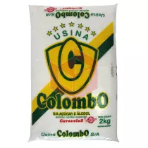 Açúcar cristal Caravelas Colombo 2kg