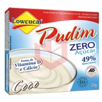 Pudim de coco zero Lowçucar 25g
