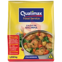 Caldo de galinha em pó Qualimax 1.010kg