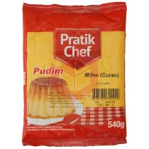 Pudim de milho curau com leite Pratik Chef 540g