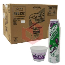 Pote termico açai 480ml 480J32acai Dart 20x25un 
