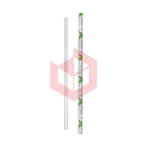 Canudo bio milk shake Straw 872 sachê papel 20x100un