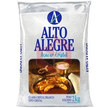 Açúcar cristal Alto Alegre 2kg