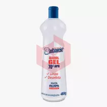 Alcool gel 70% Barbarex 480g 