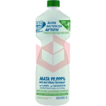 Alcool perfumado bambu 46 INPM Bac Safe 1l