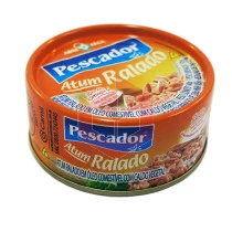Atum ralado no oleo Pescador 140g