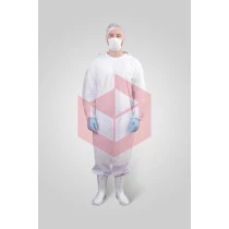 Avental tnt bco m.longa c/10un RDES00263