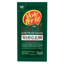 Azeite de oliva virgem sachê Vale Fértil 180x7ml