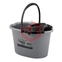 Balde 14l c/espremedor cinza Superpro ref.9230