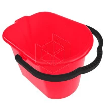 Balde plástico 15l vermelho Nycol