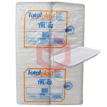 Bandeja de isopor TRL-02 21x14cm Totalplast c/400un