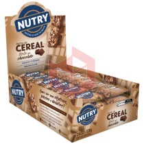 Barra de cereal bolo de chocolate Nutry 24x22g