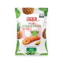 Biscoito cha verde abacaxi e hortela Cil 180x2un/10g 