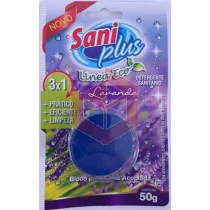 Bloco sanitário lavanda para caixa acoplada Saniplus 50g 