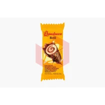 Bolinho baunilha roll chocolate Bauducco 15x34g 8303