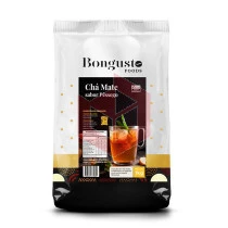 Cha mate com pessego soluvel Bongusto 1kg