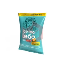 Cha preto com pessego ice tea soluvel Leao 1kg   
