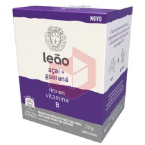 Chá vitaminas B acai e guarana Leão envelopado 10x2g