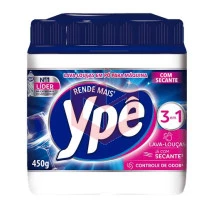 Detergente em po p/maq.de lavar louca Ype 450g 