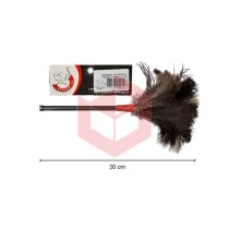 Espanador de pena de avestruz nomo 30cm R.07
