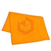 Flanela laranja 28x38cm União