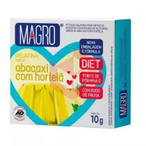 Gelatina de abacaxi hortela diet Magro 10g