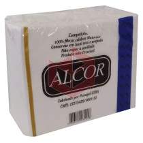 Guardanapo Alcor 14x14 folha simples c/1000un