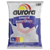 Leite em po Aurora integral e instantâneo 400g