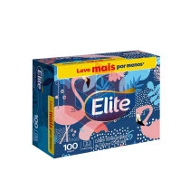 Lenco de papel folha dupla 21x12.7cm Elite c/100un