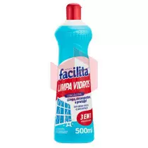 Limpa vidros c/alcool Audax Facilita 500ml 