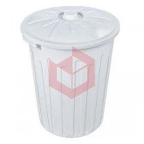 Lixeira 65l branca com tampa Arqplast CF65BR
