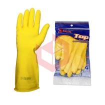 Luva amarela grande Sanro Top