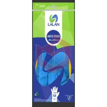 Luva bicolor neo duo media Lalan
