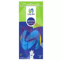 Luva bicolor neo duo media Lalan