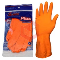 Luva laranja grande Sanro Plus