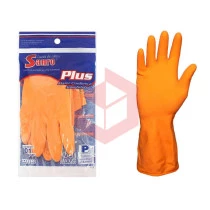 Luva laranja pequena Sanro Plus