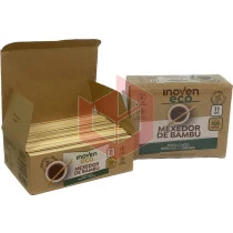 Mexedor de bambu 11cm granel Inoven c/500un