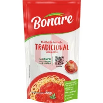 Molho de tomate tradicional Bonare 300g