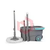Mop+balde espremedor inox 360 Magic mop Glinter 