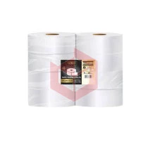 Papel higiênico Gold Premium rolao folha dupla 8x200m HR-200.10.28