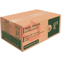 Papel toalha Ipel Basic 19.3x20.5cm c/2000un T2FS032E321935
