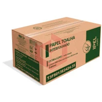 Papel toalha IPEL light 3D 22.5x20.5cm c/2000un T3FS013E2424-35 