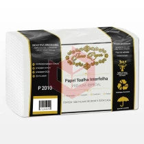 Papel toalha Juna Paper 2d 100%cel 20x20cm c/1000un P2010
