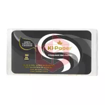 Papel toalha Ki-Paper duo black 2d 23x20cm c/1000un R-260 