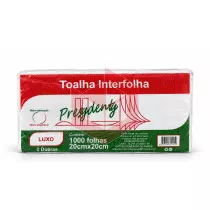 Papel toalha Presidenty luxo 20x20cm c/1000un 
