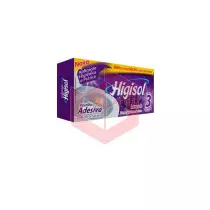 Pastilha adesiva sanitaria lavanda Higisol c/3un