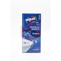 Pastilha adesiva sanitaria oceano Saniplus c/3un