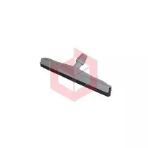 Rodo plastico 45cm cinza sem cabo M.Longo