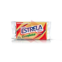 Sabao em barra glicerinado neutro Estrela 180g